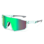 Mountain climbing sunglasses with UV protection, outdoor sports glasses for hiking and cycling, windproof mountaineering goggles with large European and American frames mbzr
