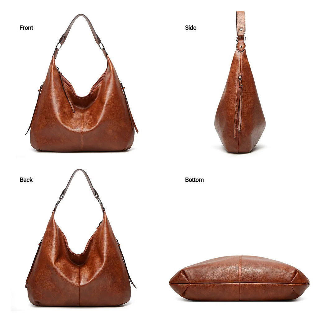 Pahajim Handbag and Wallet Set Handbags for WomenPULeather Shoulder Bag Large Hobo Bags for Ladies Gifts for Girls Shopping Bags mbzr