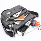Mens Crossbody Bag Single Shoulder Bags Big Capacity Multi-Pockets Storage Bag Fashion Handbag Business Crossbody Bags mbzr
