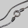 Sterling Silver Woven Chain Necklace Unisex Party Gift