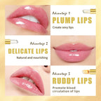 Color Changing Lipstick,Gold Crystal Ph Lipstick Color Changing,Long Lasting 24 Hours Moisturizing Glossy Shine Lip Gloss mbzr