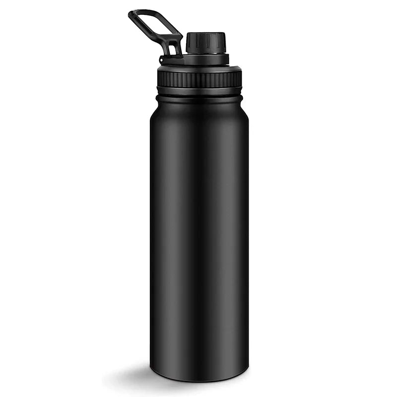304 Stainless Steel Thermos Bottle Portable Double Wall Travel Mug Vacuum Flask Insulated Tumbler Water Bottle 600/800/1000ML mbzr