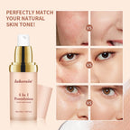 2pcs Waterproof Color Changing Foundation 4 in 1 SPF 30 Hydrating Long Lasting Brightening Concealer Coverage Makeup mbzr