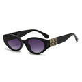 Light Luxury Men's And Women's Brands Design Luxury Small Oval Sunglasses 2025 New CatEye Sunglasses Retro Women's Goggles Uv400 mbzr