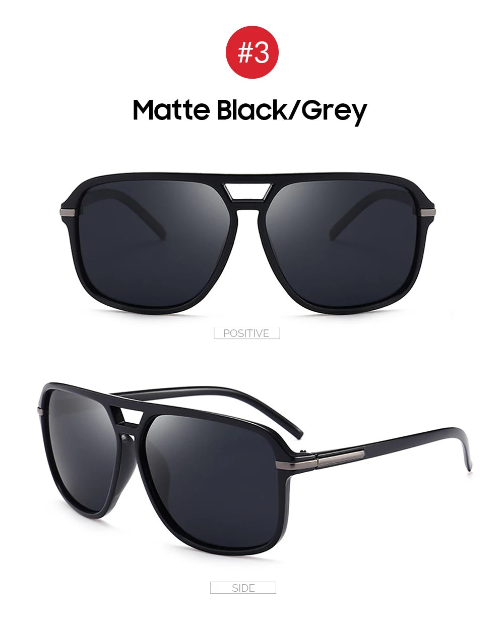 VIVIBEE Men Photochromic Night Vision Sunglasses Color Change Transition 2026 Yellow Big Sun Glasses Oversized Polarized Goggles mbzr