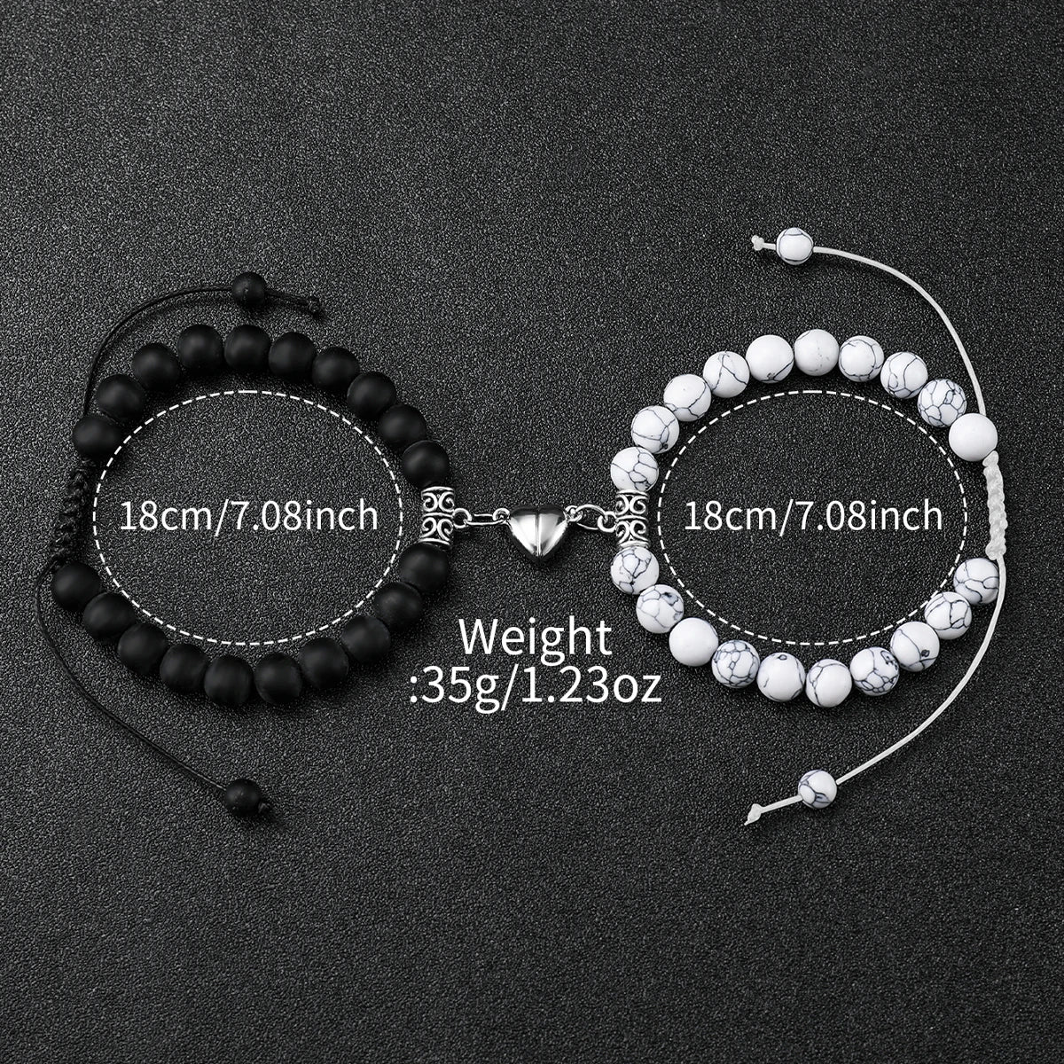 4PCS Couple Watches Fashion Arabic Women Quartz Watch Casual Silicone Band Wristwatches Magnet Heart-Shaped Bracelets Set mbzr