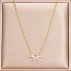 Simple Stainless Steel Horse Eye Zircon Necklace Fashion Elegant Crystal Collarbone Chain For Women Trendy Jewelry Accessories