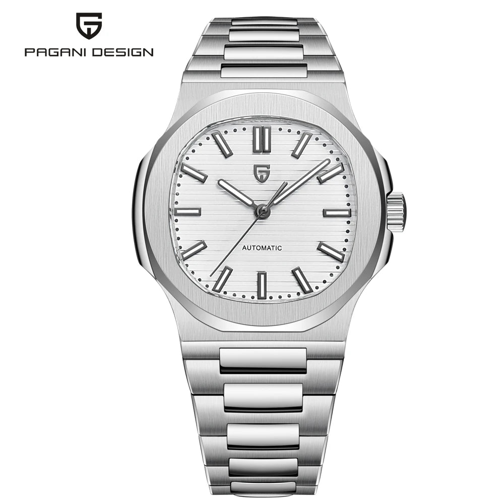 New Men's Watches PAGANI DESIGN Luxury Rose Gold Automatic Watch For Men Mechanical Wristwatch Waterproof AR Sapphire Clock 2026 EU Local Shipping