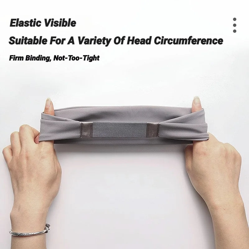 Yoga Sports Sweat-Absorbent Headband Running Fitness Forehead Protector Basketball Cycling Football Men Women Headbands Non-Slip mbzr
