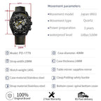 PAGANI DESIGN 2025 New Moon Dark Men's Watches Luxury Quartz Watch Men Skeleton Sport Chronograph AR Sapphire glass Wrist Watch