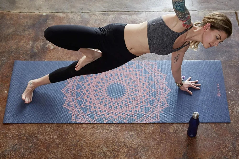 Non Slip Yoga Mat for All Types of Yoga, Pilates & Floor Exercises mbzr