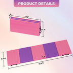 Gymnastics Mat,4-/5-fold Exercise Mats, Gymnastics Tumbling Mats, Thick Portable Home Gym Floor Pad for Yoga, Pilates, Aerobics mbzr