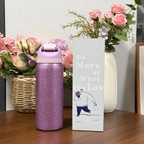 24Oz/32Oz Stainless Steel Water Bottle With Straw For Sports, Travel, And School Sports Water Bottle, Keeps Water Warm For Over mbzr