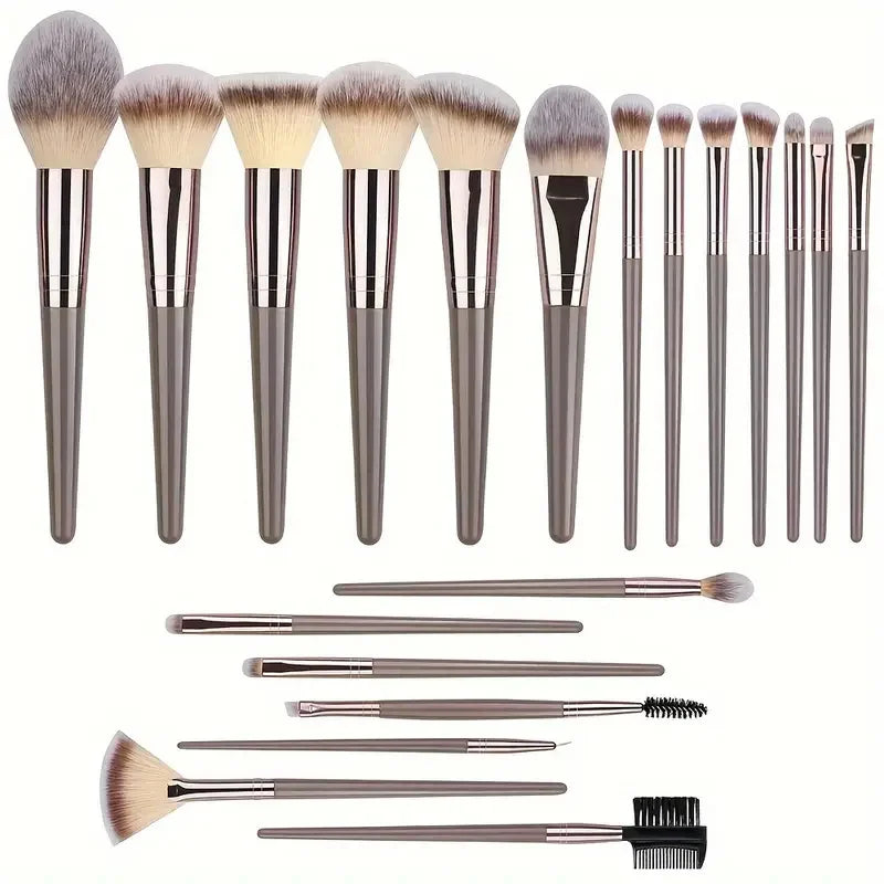 3-20Pcs Premium Makeup Brushes Set Soft Fluffy Beauty Cosmetic Foundation Makeup Brush Eyeshadow Blush Kabuki Make Up Tools mbzr