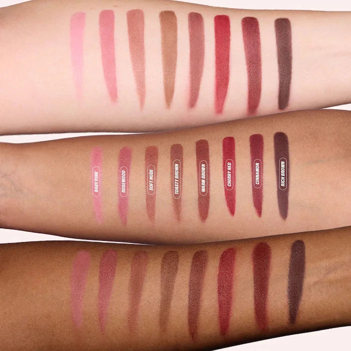 Velvet Brown Lip Liner Pencil Nude Matte Waterproof Non-stick Cup Cherry Red Lip Liner Lip Contour Pen Lipstick Makeup For Woman mbzr
