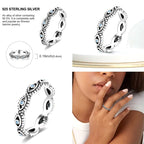 Original Design 925 Sterling Silver Shining Sun Star Moon Ring Fit Women Wedding Wedding   Engagement  Gift 2025 New