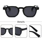 CATERSIDE Retro Men's Sunglasses Brand Design Square Fashion Sun Glasses Women's Outdoor Travel Party Decoration Eyewear UV400 mbzr