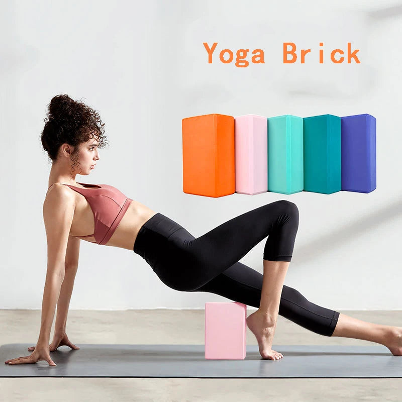 EVA Gym Yoga Foam Blocks Training Exercise Fitness Bolster Cushion Stretching Body Shaping mbzr