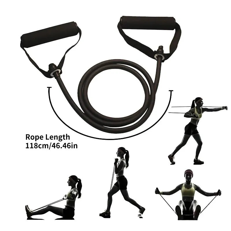 Resistance Bands With Handles, Exercise Bands, Workout Bands With Handles For Men Women, Strength Training Equipment At HomeJ mbzr