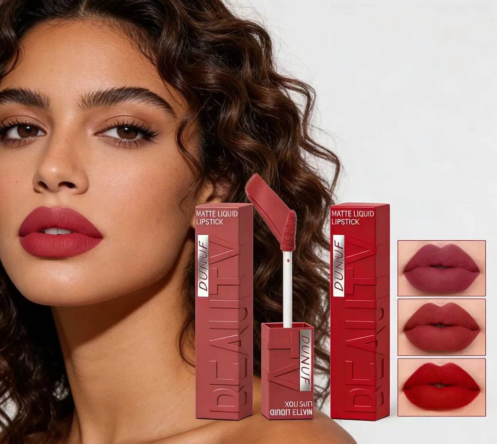 Matte Velvet Lipstick – Waterproof Long-Lasting Lip Color mbzr