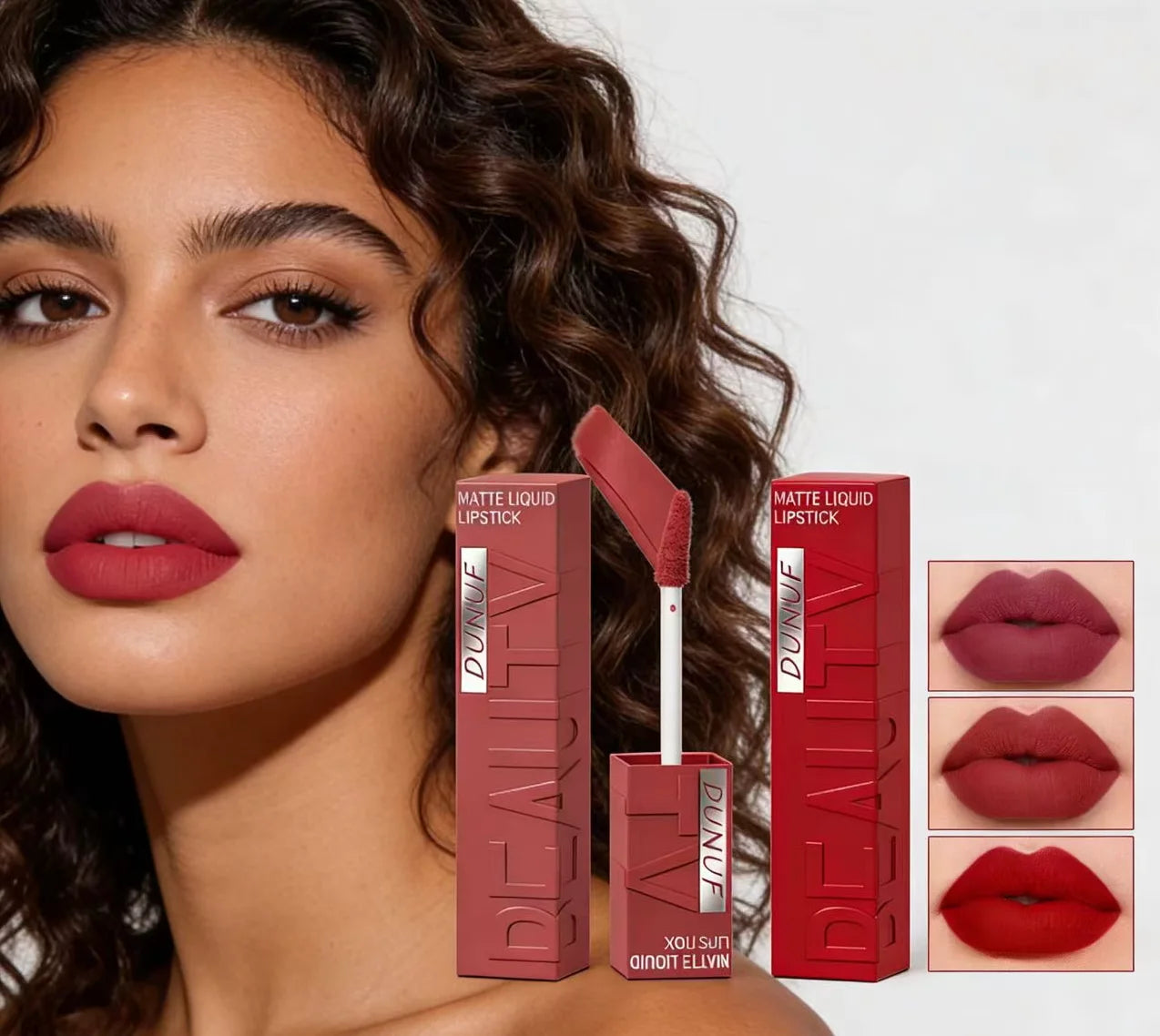 Matte Velvet Lipstick – Waterproof Long-Lasting Lip Color mbzr