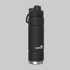 Vacuum Insulated Stainless Steel Water Bottle with Straw Leak Proof Wide Mouth Durable Handle BPA Free Travel Hiking Sports 24oz mbzr