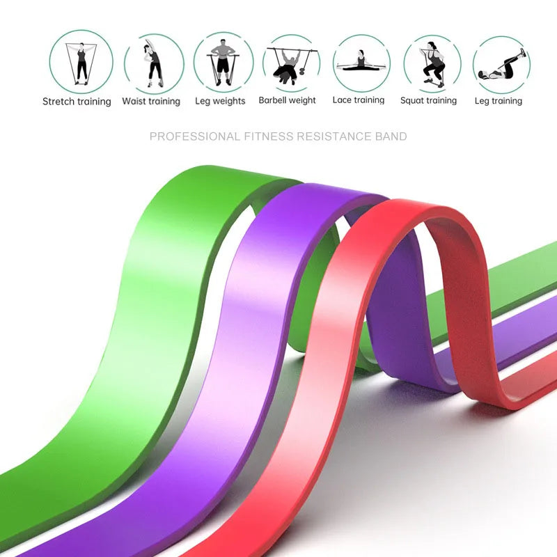 4pcs Pull Up Assistance Bands 4-Level Resistance Bands for Working Out Gym Exercise Bands for Full-Body Training Fitness mbzr