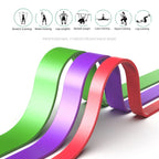 4pcs Pull Up Assistance Bands 4-Level Resistance Bands for Working Out Gym Exercise Bands for Full-Body Training Fitness mbzr