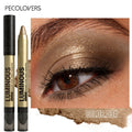 3D Eye Makeup Eyeshadow Stick, Matte and Shimmery Textures, Perfect for , Eye Brightener Stick Highlighter Eye Liner Pen mbzr