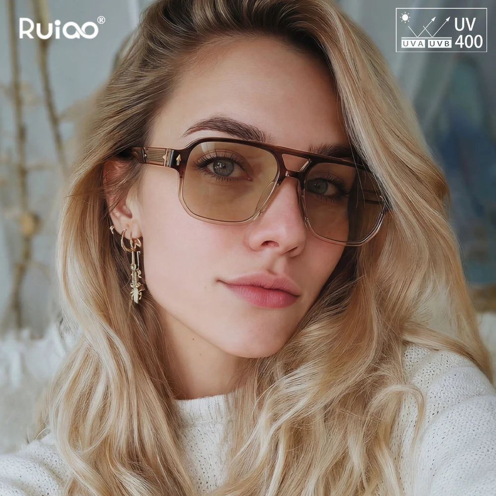 Retro 2026 Transparent Frame Sunglasses for Men and Women luxury brand designer UV400 Protection, Stylish for Driving & Outdoors mbzr