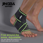 1PCS Professional Sports Strain Wraps Bandages Elastic Ankle Support Pad Protection Ankle Bandage Guard Gym Protection mbzr