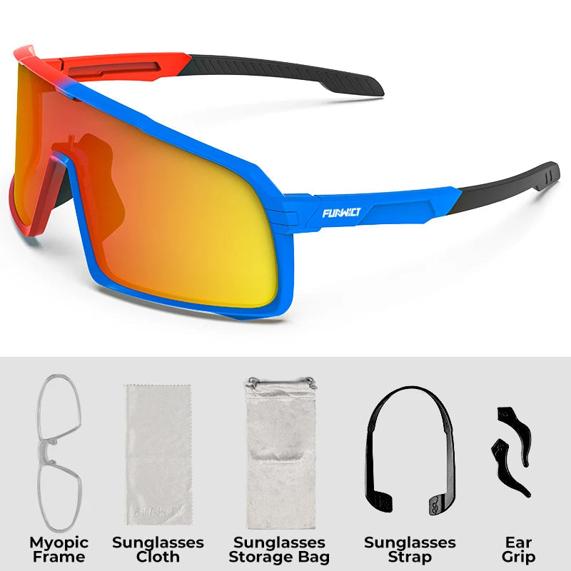 Polarized Sunglasses UV Protection Eyewear Outdoor Sports MTB Road Bike Cycling mbzr