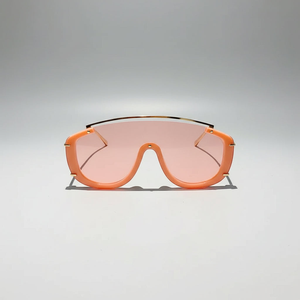 Fashion Leopard Women Sunglasses Stylish Gradient Outdoor Sports Shades Luxury Metal Design Oversize Men Sun Glasses mbzr