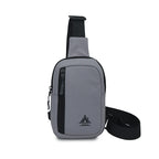 Brand Chest Bag for Men Women Fashion Sling Shoulder Crossbody Bag Nylon Waterproof for Outdoor Running Cycling Travel Phone Bag
