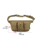 Tactical Molle Shoulder Waist Bag Waterproof Sling Pack Tactical Versipack mbzr
