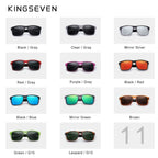 KINGSEVEN Rectangle Retro TR90 Polarized Sunglasses Women Men Cycling UV400 Climbing Glasses Anti-glare Outdoor Sports Eyewear