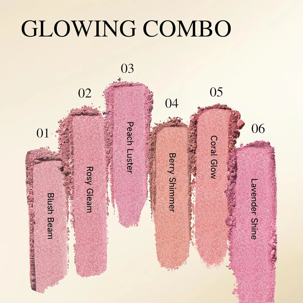 PHOFAY  Rare Beauty Powder Highlighter Blush Water Light Shimmer Waterproof Long Last Face Illuminator Brighten Light Liquid Highlighter mbzr