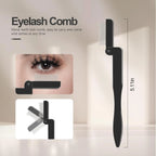 Eyelash Comb Set Lash Separator & Brow Brush for Precise Eye Makeup, 4 Pieces mbzr