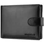 Men's Wallet Large Capacity Multi-Function Short Wallet Multi-slot Zipper Coin ID Credit Card Holder Men's Wallet mbzr