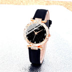 Womens Watches 5Pcs Set Luxury Rhinestone Women Fashion Elegant Wristwatch Quartz Watch For Girl WristWatch Bracelet Gift mbzr