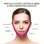 V-Shaped Cooling Slimming Face Mask: Removes masseter muscles, tightens double chin, burns facial fat, deeply hydrates, shaping bandage anti-aging beauty product, new product launch mbzr