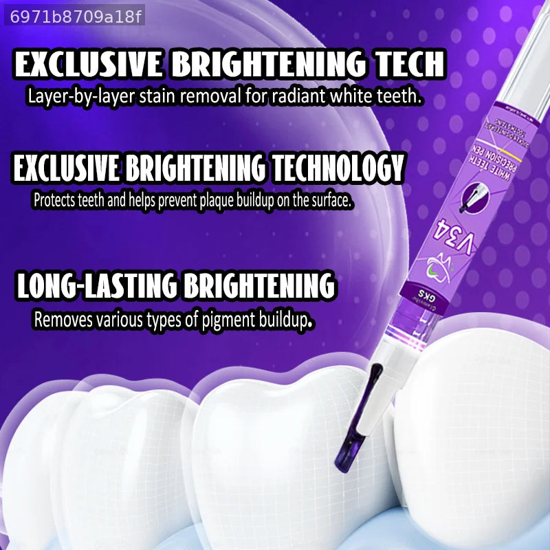 POZOAMIS Purple Yellow Teeth Remover Brush, whitens and brightens teeth, freshens breath, repairs and cleans toothpaste, removes plaque, black teeth, and cavities, teeth whitening, oral care tool mbzr