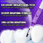 POZOAMIS Purple Yellow Teeth Remover Brush, whitens and brightens teeth, freshens breath, repairs and cleans toothpaste, removes plaque, black teeth, and cavities, teeth whitening, oral care tool mbzr