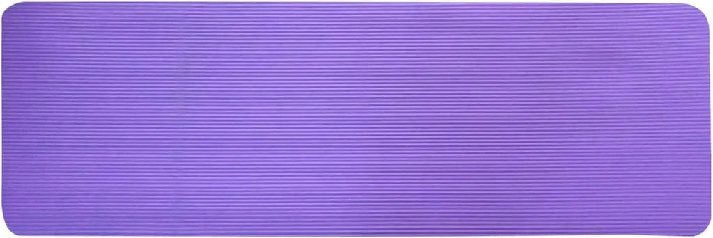 Extra Thick 1/2-Inch Yoga Mat with Carrying Strap and Blocks, Non-Slip Exercise Mat for All Shapes mbzr