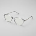 Oval Shaped Myopia Glasses Durable Anti Blue Light with Metal Frames Finished Myopia Glasses Suitable for Various Face Shapes mbzr