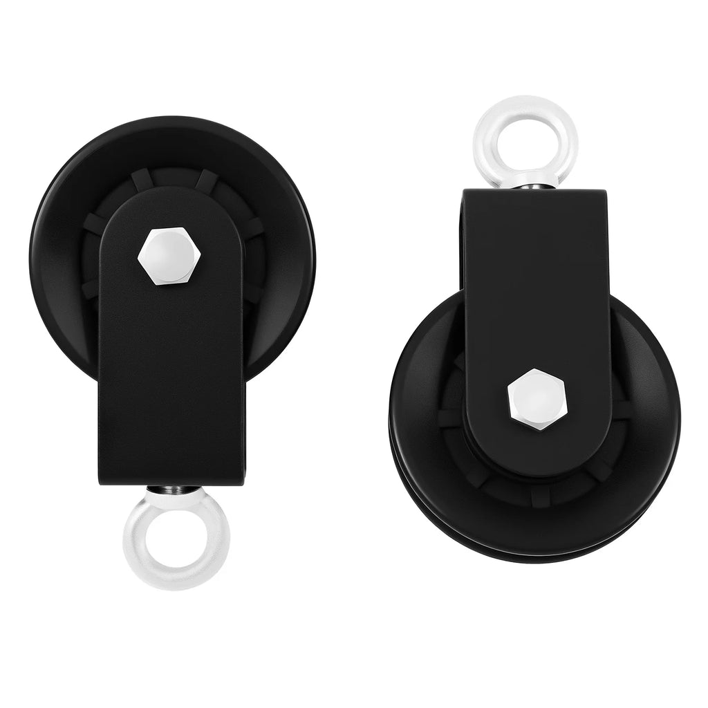 120kg Cable Pull Fitness System, Gym Muscle Training Cable, Weight Pulley System for Unisex Adults Pull Downs mbzr