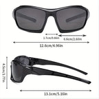 1Pc men's sports sunglasses UV protection, fishing driving sunglasses, unisex outdoor sports sunglasses sunglasses