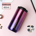 Stainless Steel Coffee Thermos Bottle Thermal Mug Leakproof Car Vacuum Flasks Coffee Cup Travel Portable Insulated Bottles mbzr