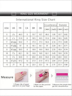 1 PC Romantic Ring For Women Promise Ring For Wedding Engagement Anniversary Party Jewelry Valentine's Day Gift