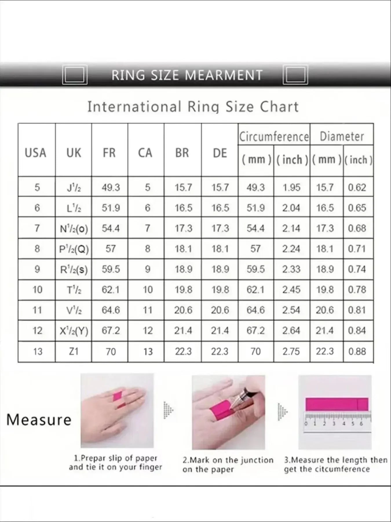 1 PC Romantic Ring For Women Promise Ring For Wedding Engagement Anniversary Party Jewelry Valentine's Day Gift